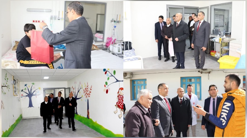 القيروان.. والي الجهة يزور قسم الأطفال بالمستشفى الجامعي ابن الجزار بمناسبة عيد الفطر