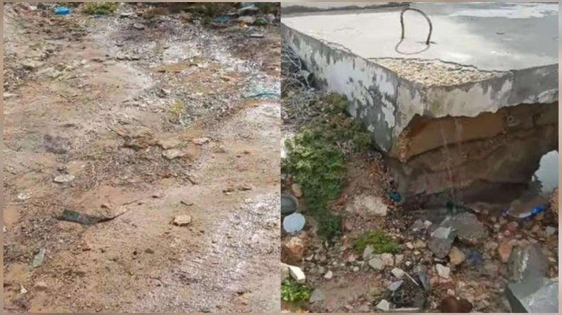  جرجيس.. تسرب للماء الصالح للشرب لليوم الثاني بمنطقة السويحل