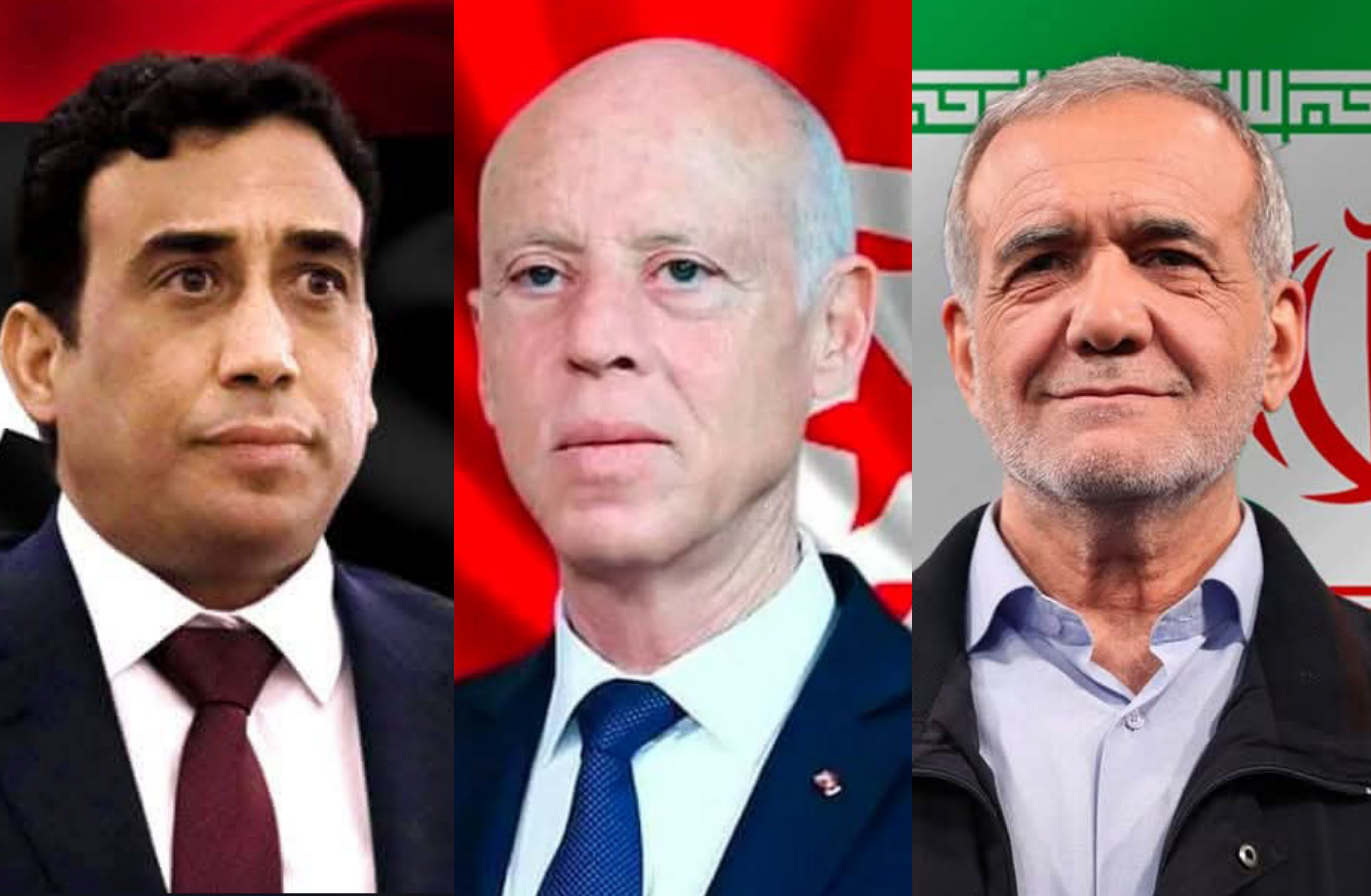 رئيس الجمهورية يتبادل تهاني العيد مع رئيس الجمهورية الإسلامية الإيرانية ورئيس المجلس الرئاسي الليبي 
