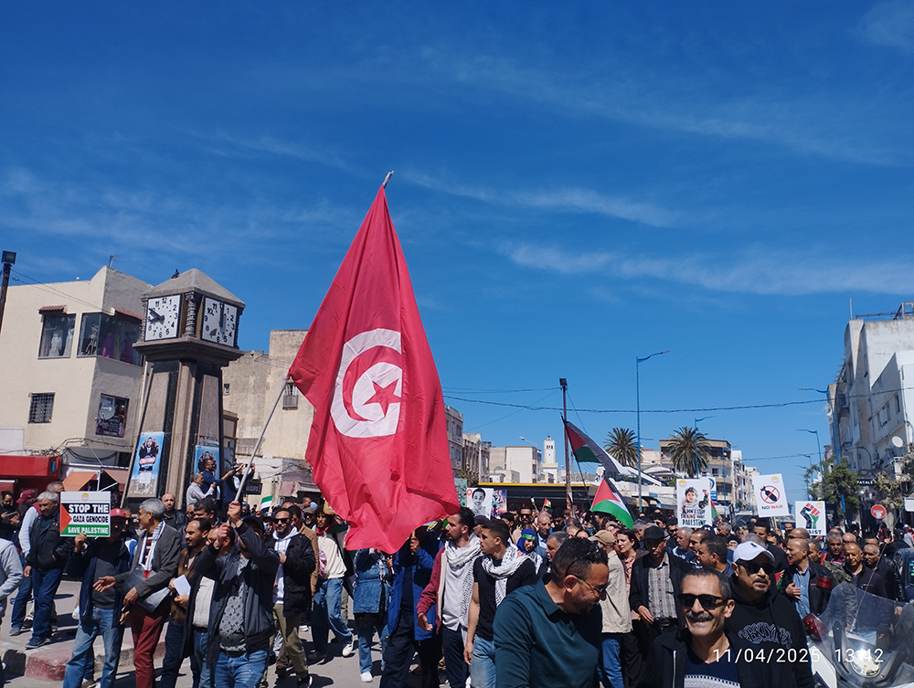   بنزرت.. الاتحاد الجهوي الشغل ينظم مسيرة تضامنية دعما للشعب الفلسطيني 