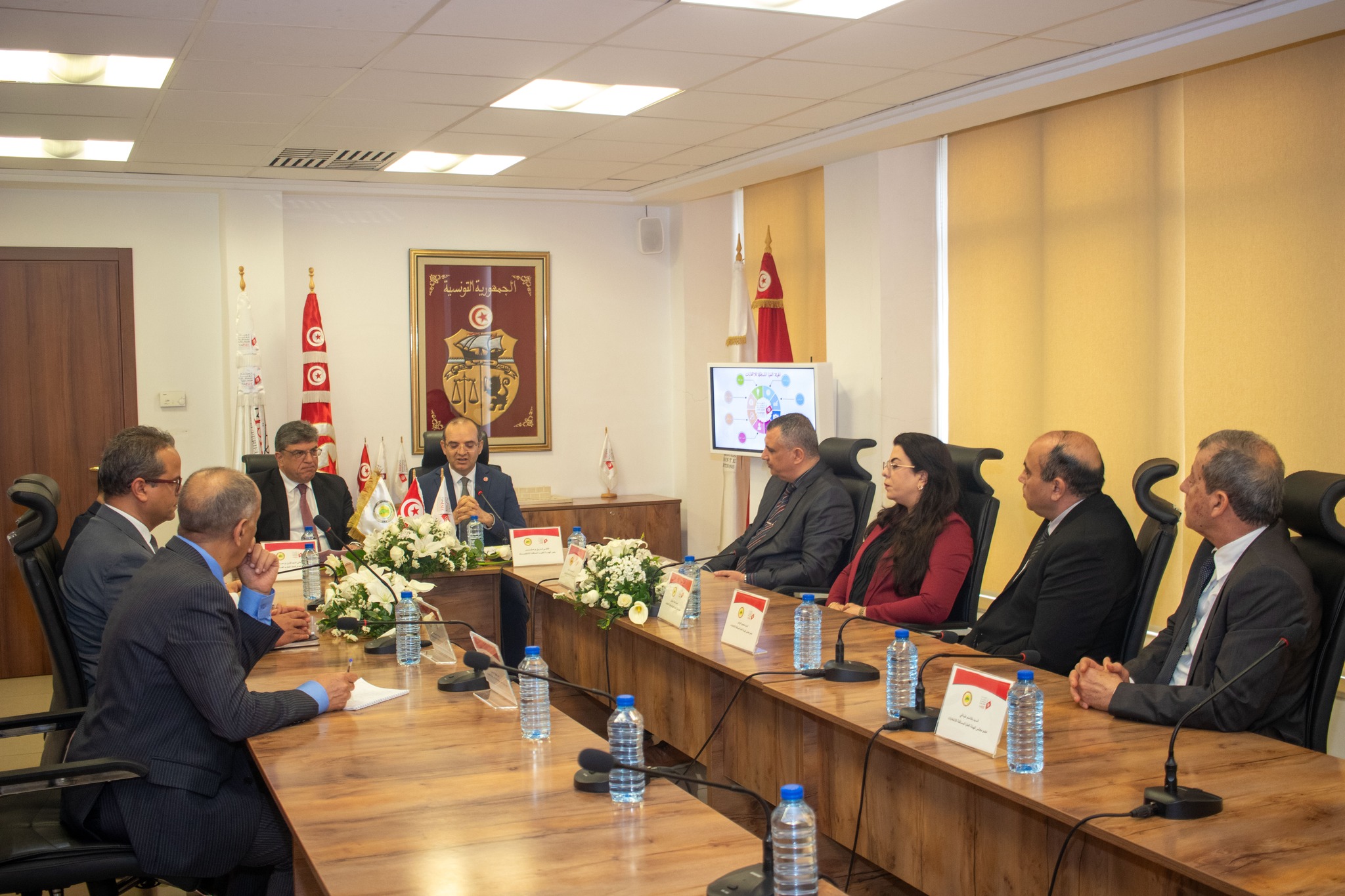 هيئة الانتخابات توقع اتفاقية تعاون مع الأمانة العامـة لاتحاد المغرب العربي