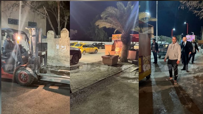 القيروان.. إزالة الانتصاب الفوضوي أمام قسم الاستعجالي بمستشفى ابن الجزار 