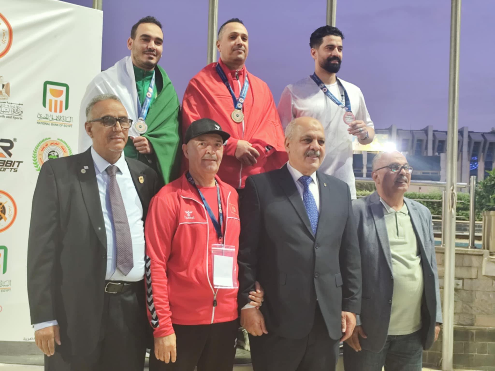  ميدالية ذهبية لتونس في البطولة العربية للرماية بمصر