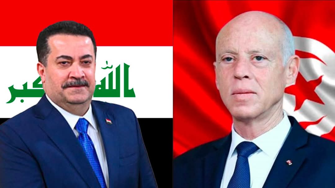 خلال مكالمة هاتفية مع رئيس مجلس الوزراء العراقي جدد له الدعوة لحضور القمة العربية: رئيس الجمهوريّة يؤكد على موقف تونس الثابت من القضية الفلسطينية ويدعو  إلى وحدة الموقف العربي 