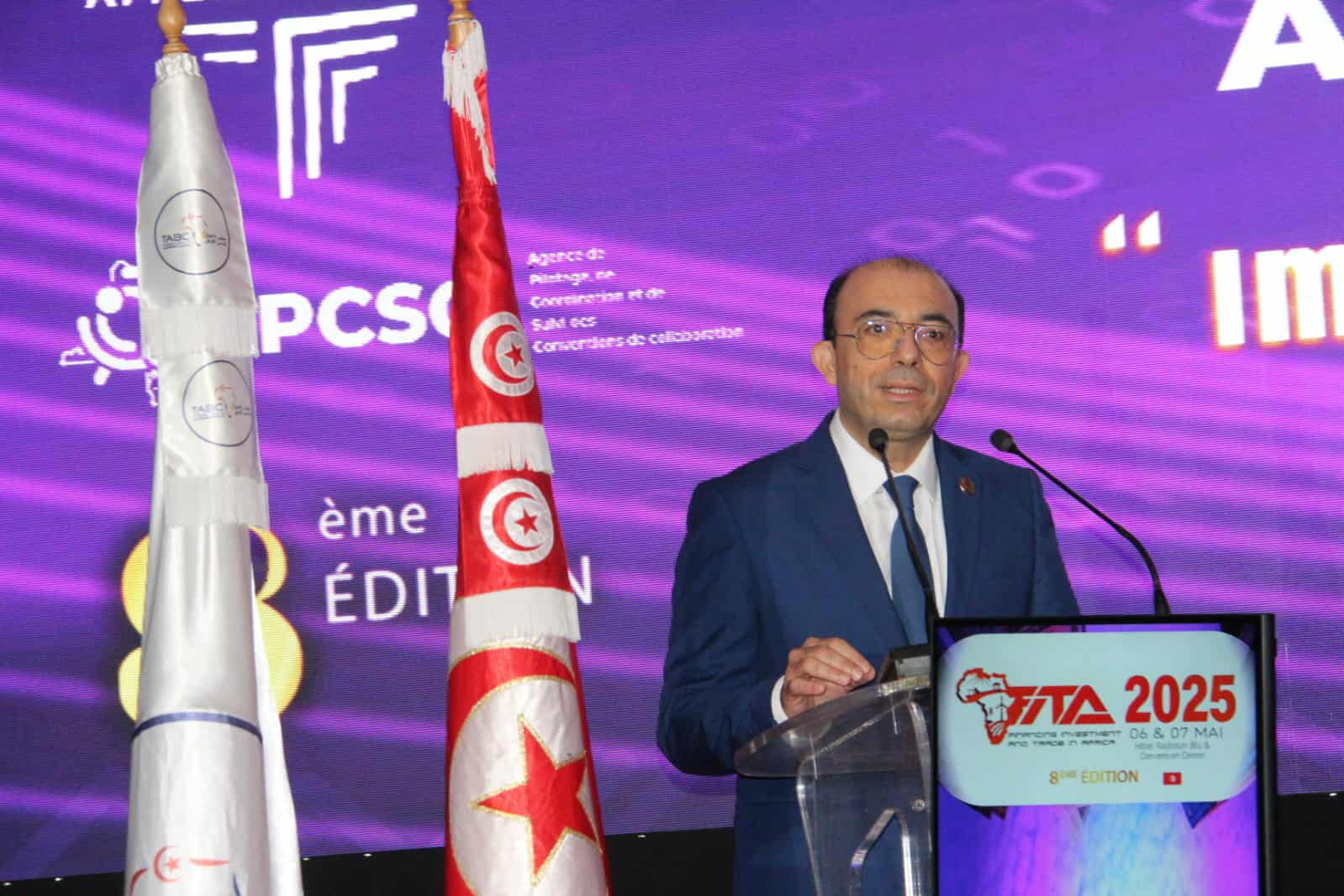 بحضور 10 وزراء ورؤساء دول افريقية وأكثر من ألف مشارك من 60 دولة.. انطلاق أشغال الدورة الثامنة للمؤتمر الدولي "تمويل الاستثمار والتجارة في أفريقيا- FITA 2025