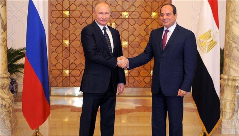 السيسي وبوتين يُشدّدان على أهمية استعادة الاستقرار في قطاع غزة