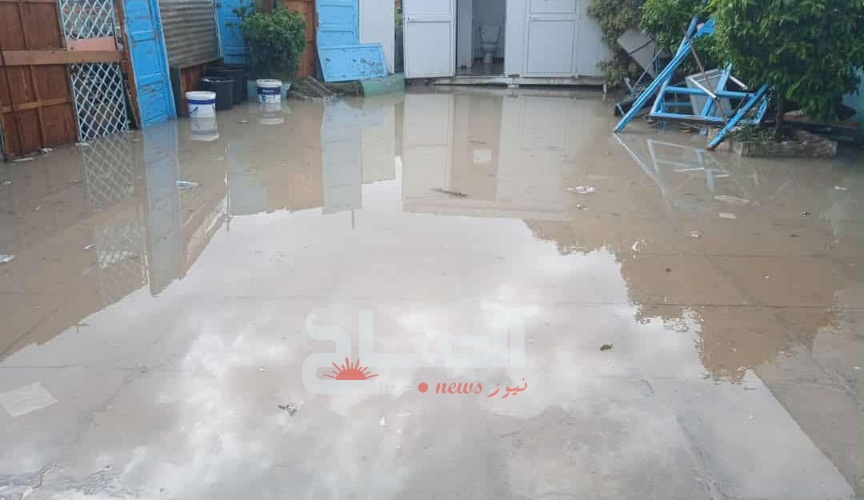 نابل.. تراكم المياه ببعض المؤسسات التربوية وتأجيل اختبار الباكالوريا موسيقى بقليبية 