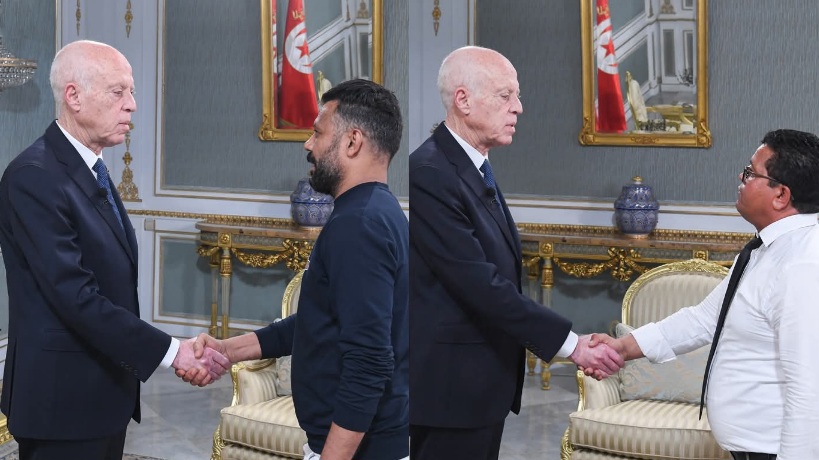 رئيس الجمهوريّة يستقبل شابيْن من المزونة وبنزرت ويؤكد: لا تهميش بعد اليوم وكرامة التونسيين خط أحمر 