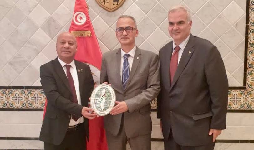  كاتب الدولة للخارجية يستقبل عضو اللجنة المركزية لحركة فتح الفلسطينية