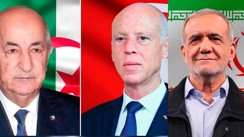 رئيس الجمهورية يتبادل التهاني بمناسبة عيد الأضحى المبارك مع نظيريه الجزائري والإيراني