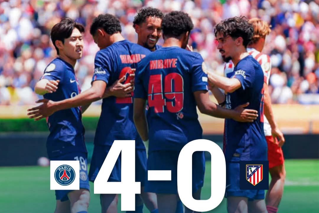 مونديال الأندية: باريس سان جرمان يقسو على اتليتيكو مدريد