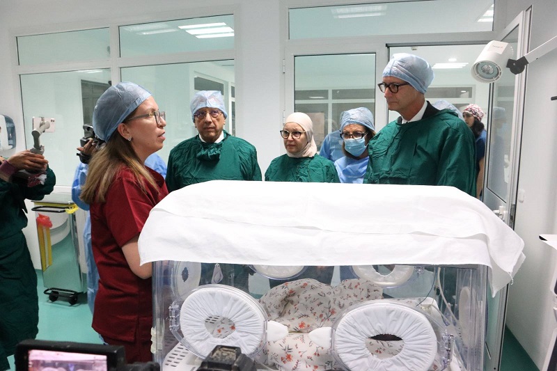 بكلفة تفوق الـ 18 مليون دينار..   تدشين المقرّ الجديد لأقسام طب الولدان والغدد والسّكري بمستشفى شارل نيكول
