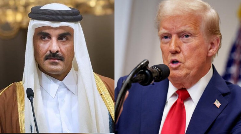 ترامب يشكر أمير قطر