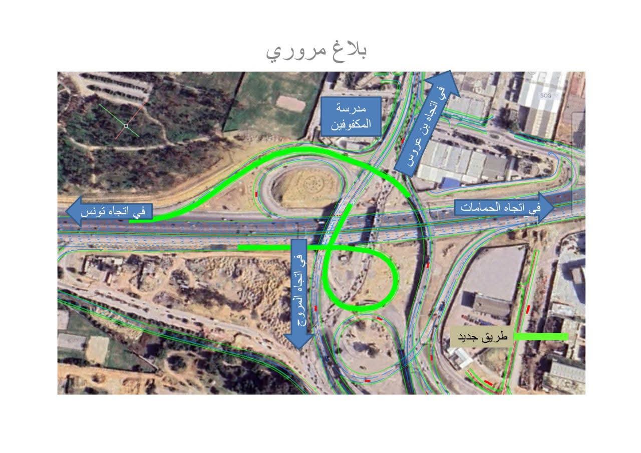 المدخل الجنوبي للعاصمة.. فتح أجزاء إضافية أمام حركة الجولان 