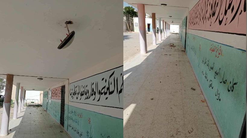 القيروان.. أعمال تخريب تطال مدرسة حي النصر  والمربون يحتجون