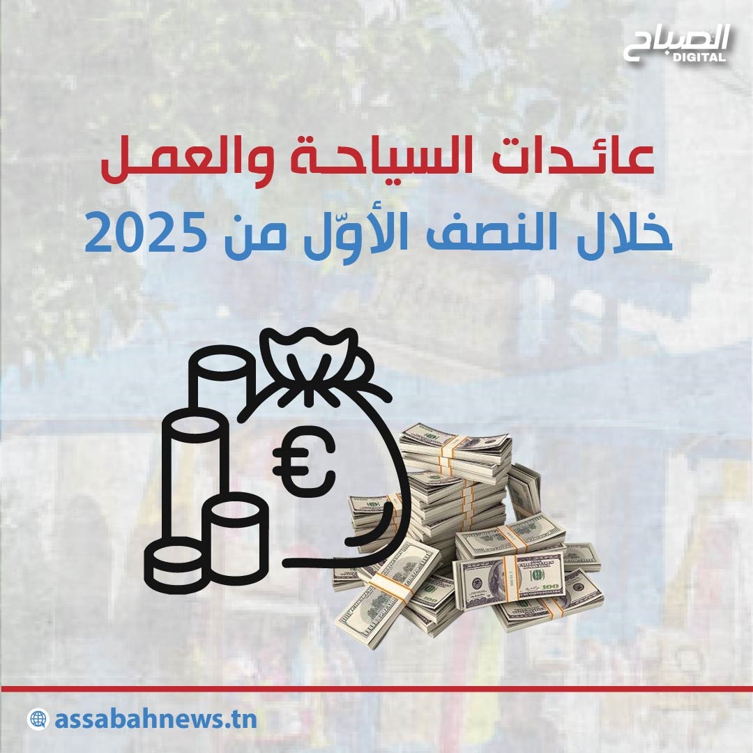 🔴انفوغراف || عائدات السياحة ومداخيل العمل