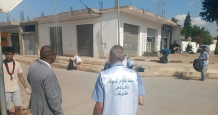 طبربة .. حملة نظافة مشتركة في إطار العناية بمداخل المدينة