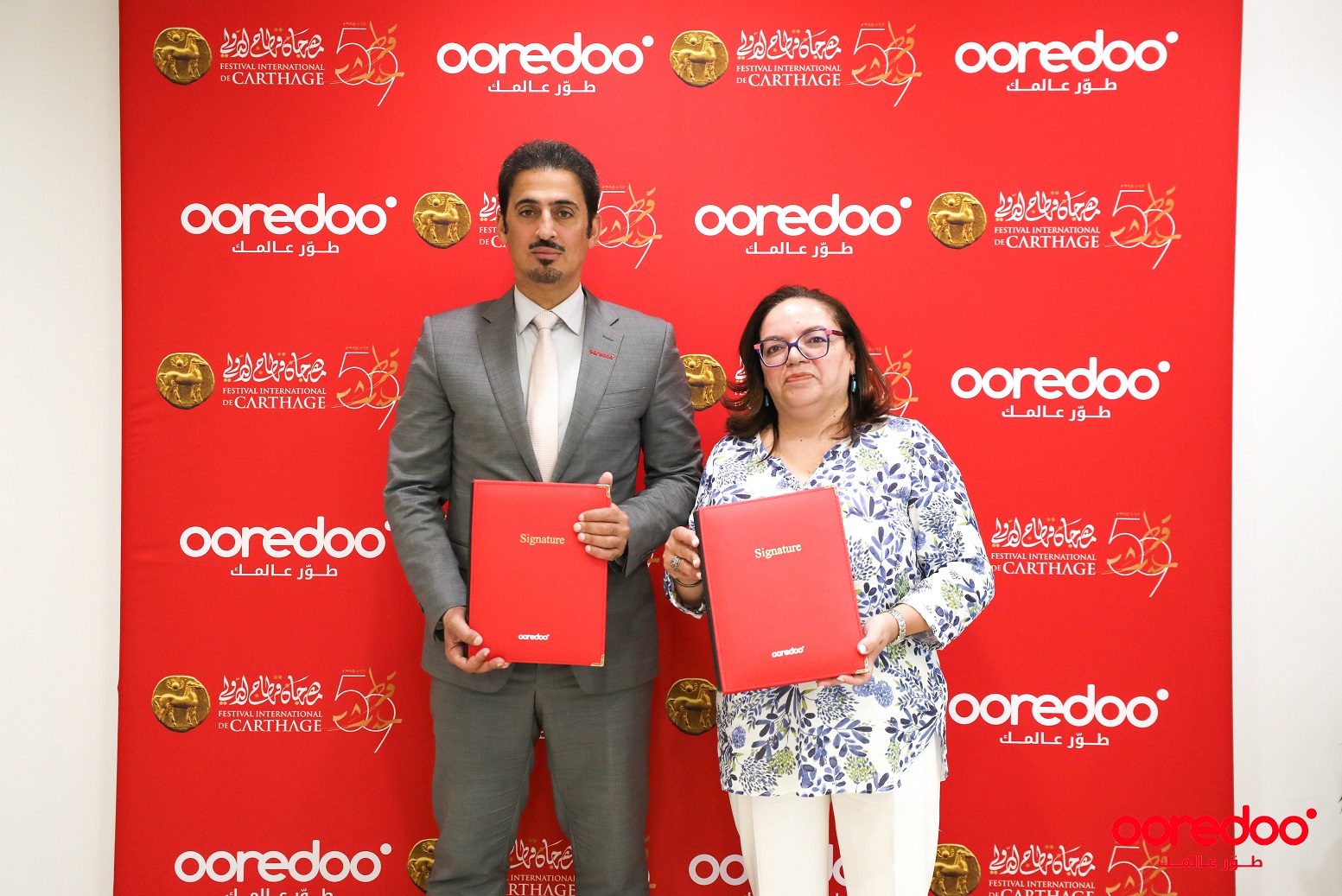 للسنة الرابعة على التوالي.. Ooredoo تجدد دعمها للثقافة في تونس وتعلن رعايتها الرسمية لمهرجان قرطاج الدولي