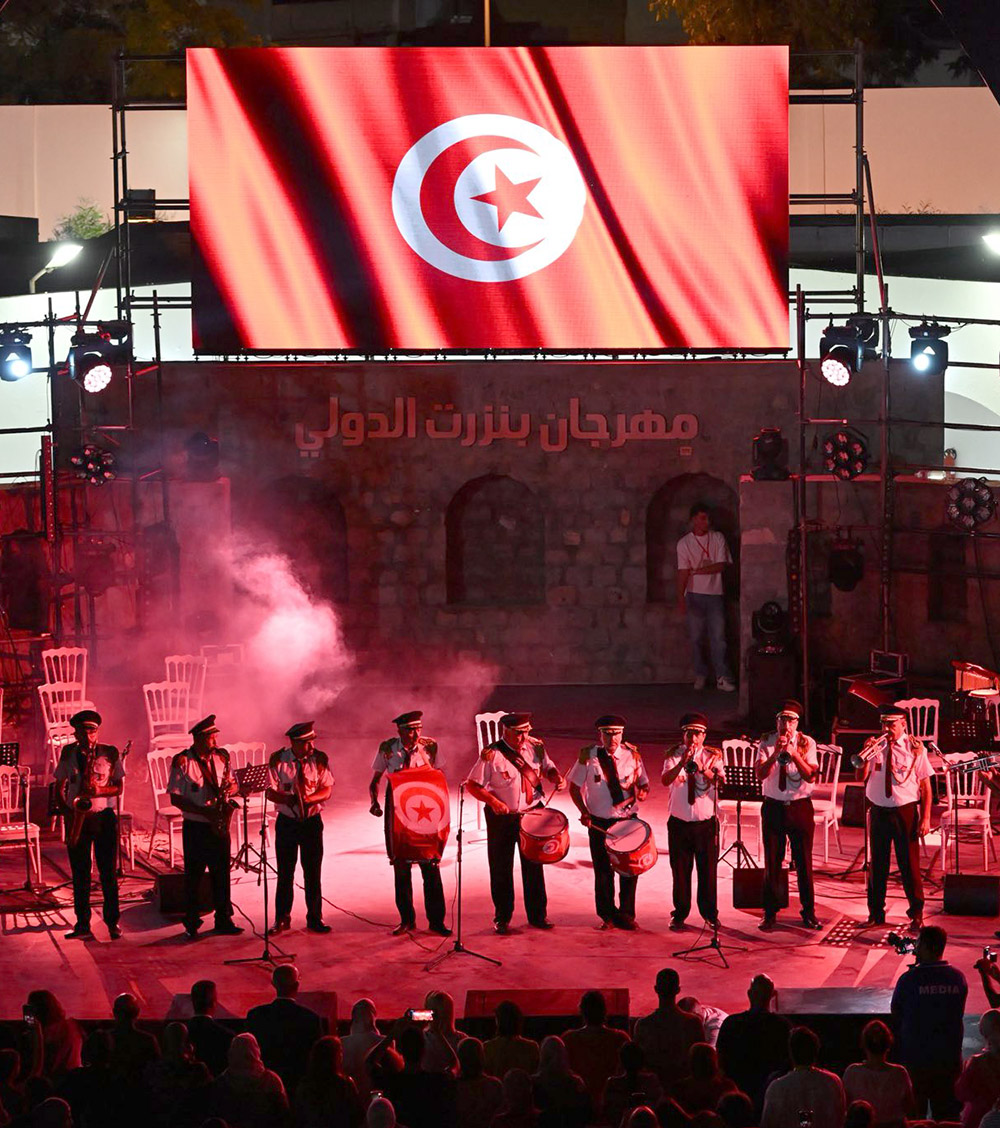 🔴افتتاح مهرجان بنزرت الدولي بعرض "رحلة أجيال" للفنان يسري مقداد