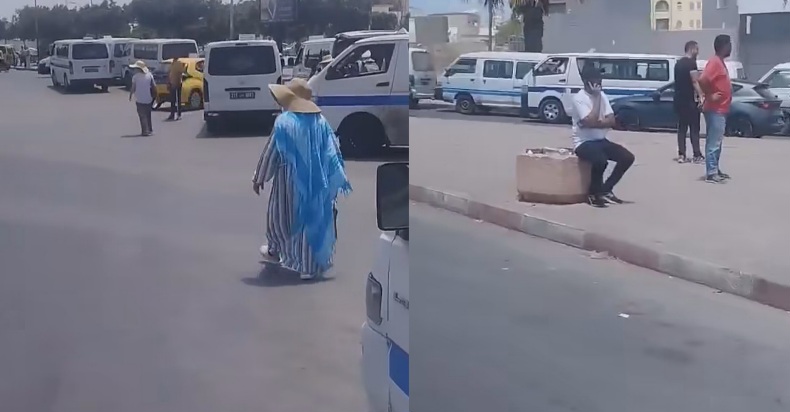 سوسة.. وقفة احتجاجية مفاجئة لبعض سواق "اللواج".. والمسؤول النقابي يستنكر ويوضّح 