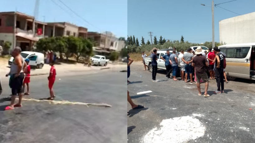 بني خلاد.. أهالي بئر دراسن يحتجون على خلفية الانقطاع المتواصل لمياه الشرب