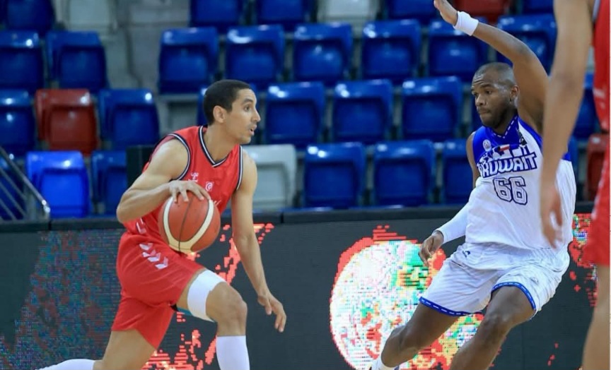  البطولة العربية لكرة السلة: المنتخب الوطني يفوز على الكويت