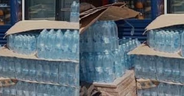 القيروان..حجز 5900 قارورة ماء معروضة تحت أشعة  الشمس