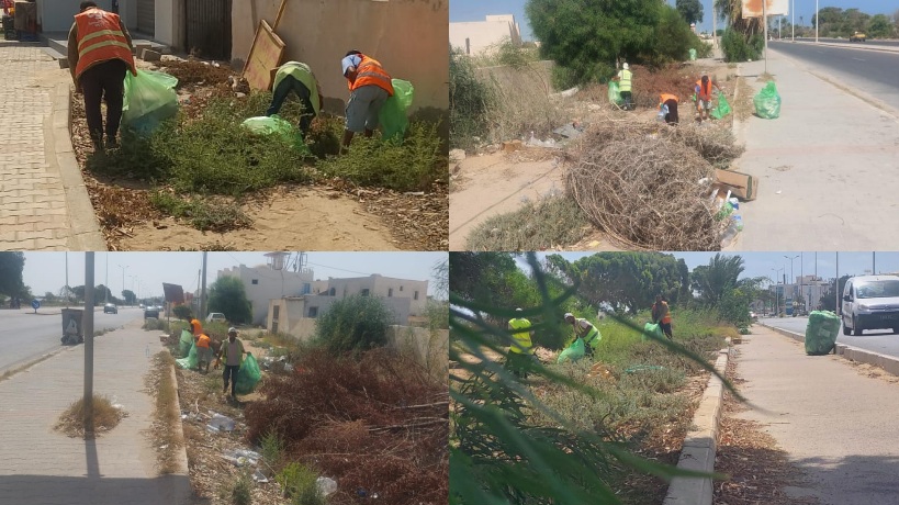 جربة.. انطلاق حملات بكامل الجزيرة لدعم النظافة 