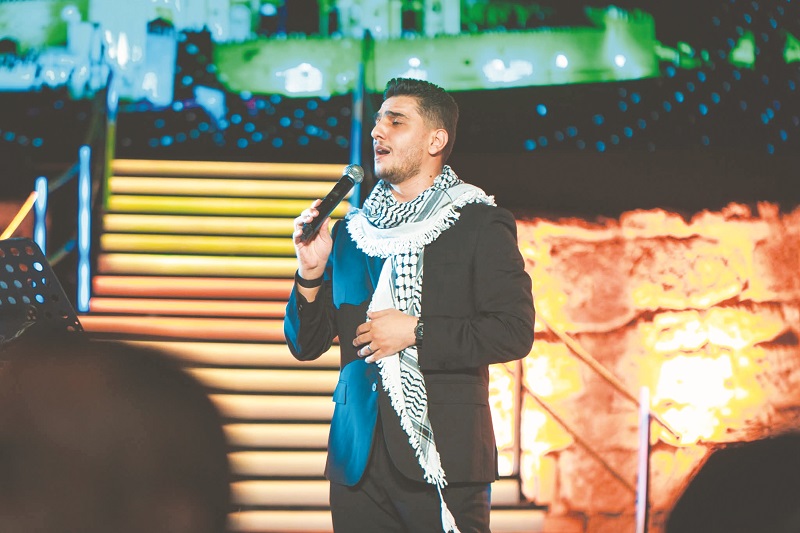 محمد عساف لـ"الصباح": لا كلام أمام هول الإبادة في غزة ورسالتي بلغتها إلى العالم من قرطاج..
