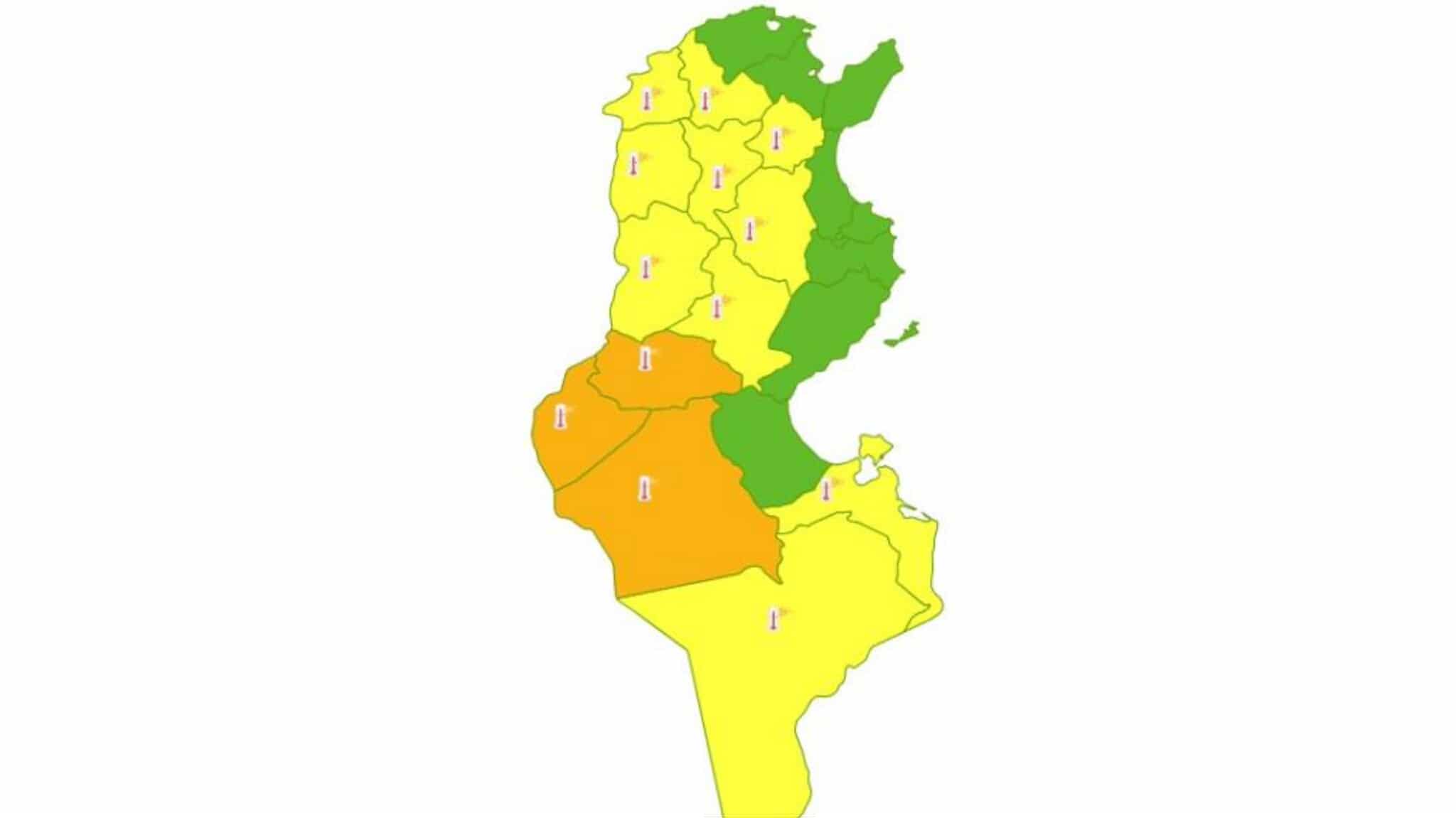 الرصد الجوي يحيّن خريطة اليقظة ويضع عددا من المناطق في الخانة الصفراء