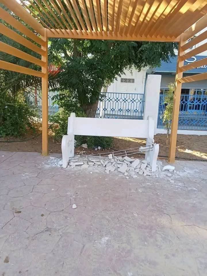 القيروان..تخريب جديد يطال حديقة بلدية القيروان 