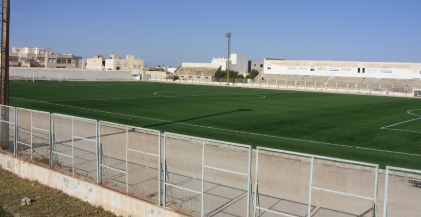  انتهاء أشغال تعشيب ملعب علي الزواوي بالقيروان