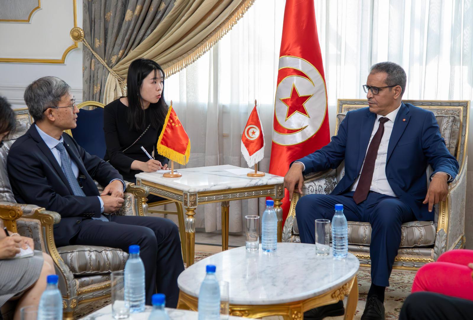 دفع العلاقات التونسية الصينية محور لقاء رئيس مجلس الجهات والأقاليم بسفير جمهورية الصين