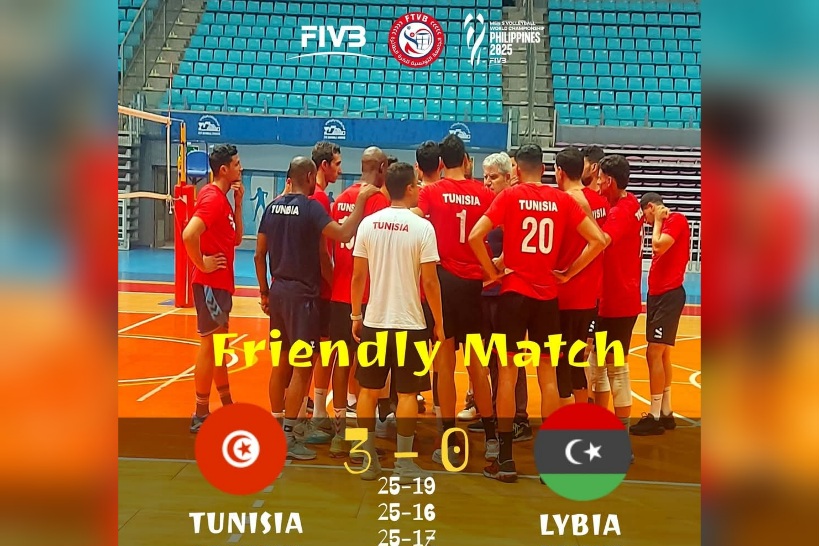   الكرة الطائرة .. المنتخب الوطني ينتصر على المنتخب الليبي
