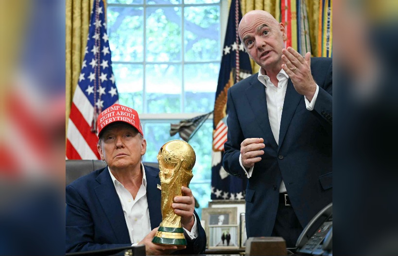 ترامب يكشف عن موعد سحب قرعة مونديال 2026