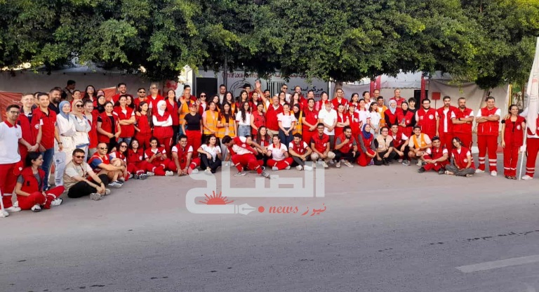 أمّن 477 تدخّلا إسعافيا.. الهيئة المحلية للهلال الأحمر بحمام سوسة تحتفل باختتام نشاط مركز النجدة