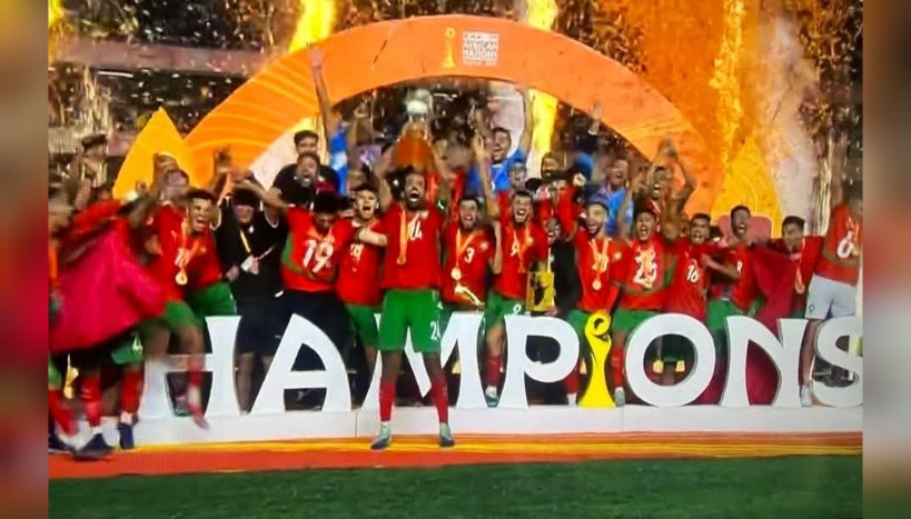  المغرب يتوّج بكأس افريقيا للمحليين