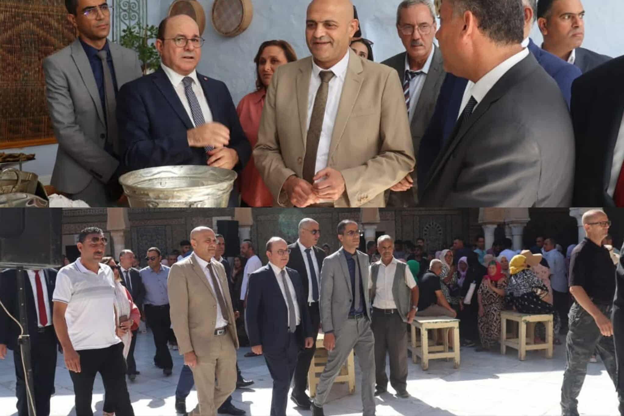  القيروان..وزير السياحة يواصل جولته بالمدينة ويشرف على تدشين مشروع سياحي جديد