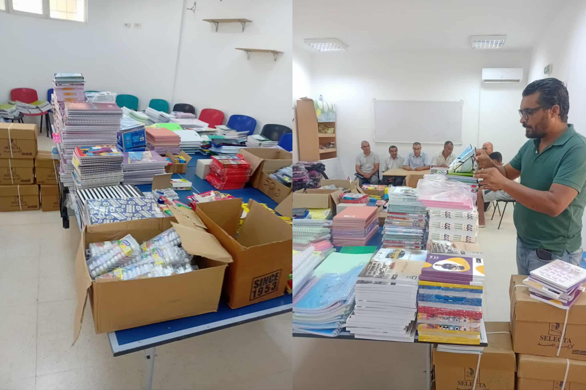 مدنين/سيدي مخلوف.. مساعدات لأطفال مركب اللطفولة بمناسبة العودة المدرسية الجديدة