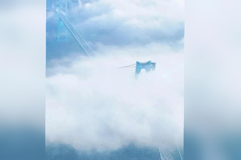 الصين تدشّن أعلى جسر في العالم بارتفاع 625 متراً