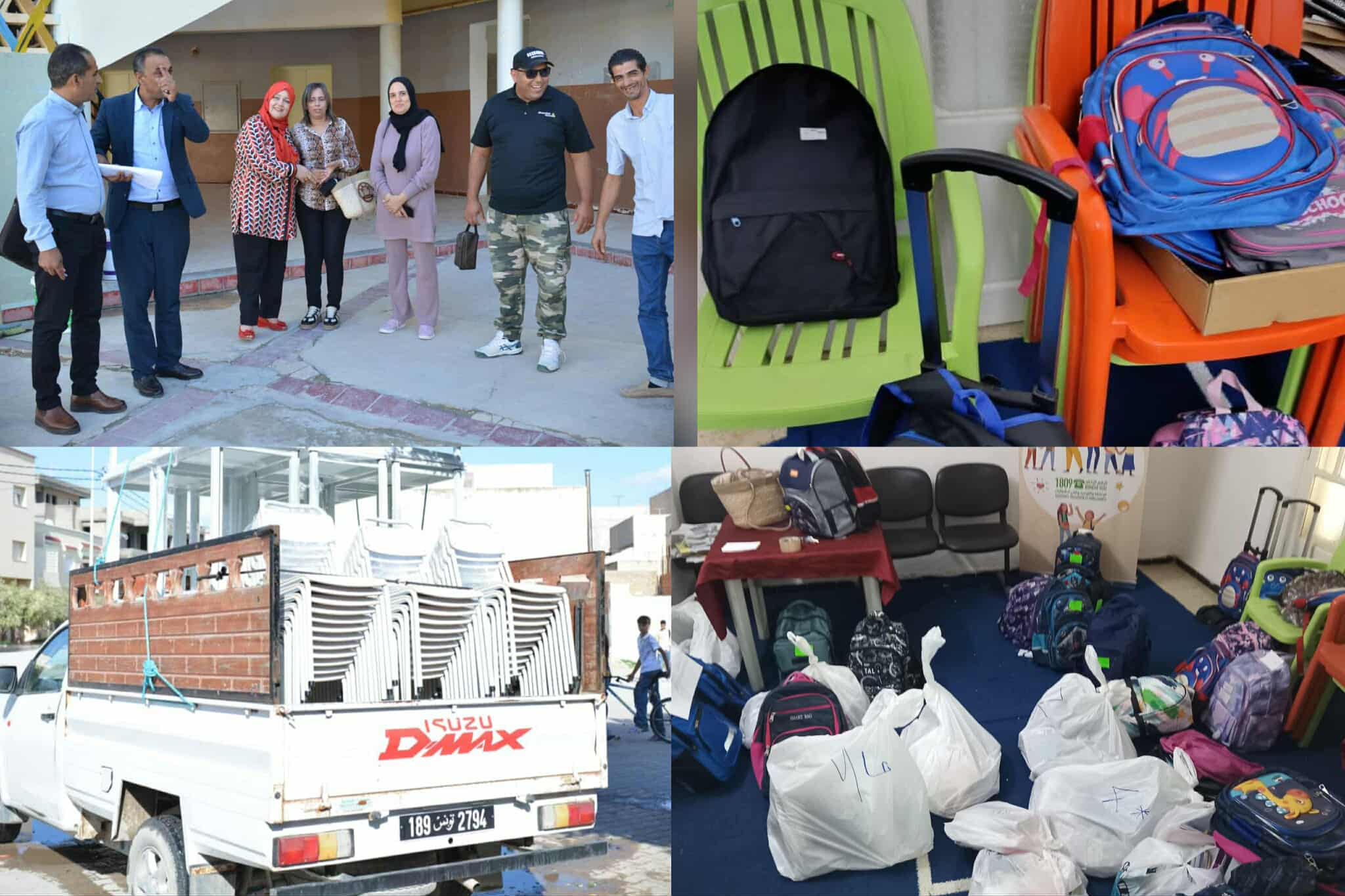 نابل.. توزيع لوازم مدرسية لفائدة أكثر 130 تلميذا