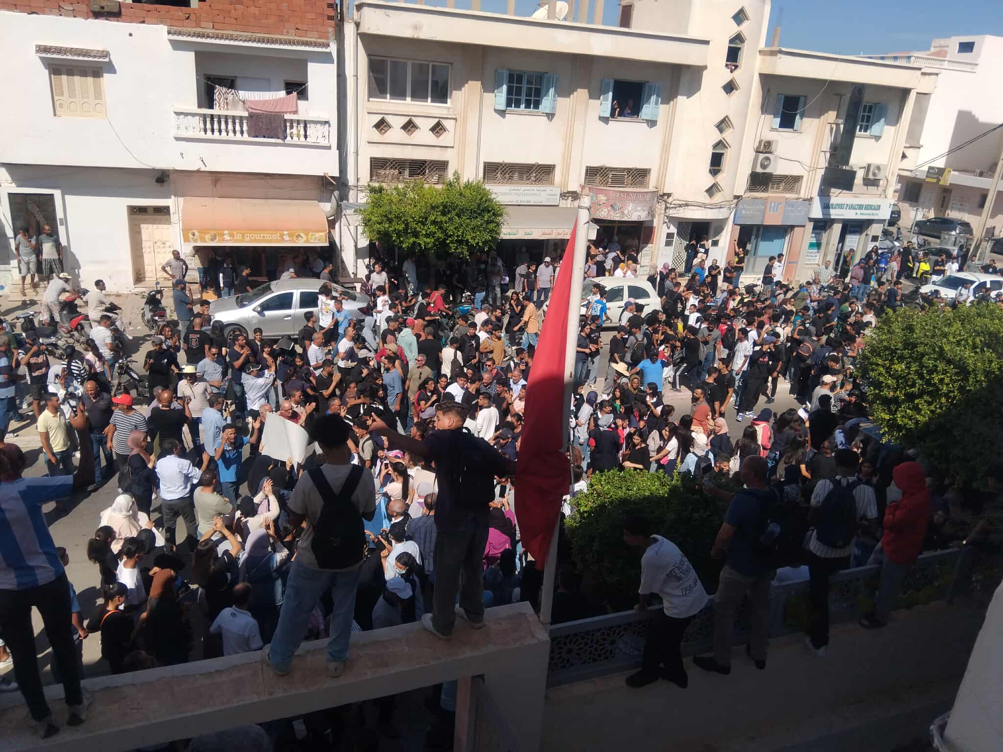 قابس..وقفة احتجاحية رفضا للتلوث