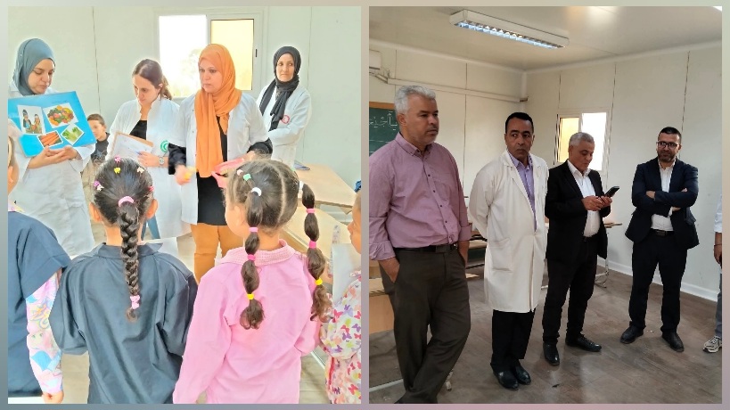 نصرالله.. قافلة صحية لفائدة تلاميذ مدرسة خبنة الطمامة 