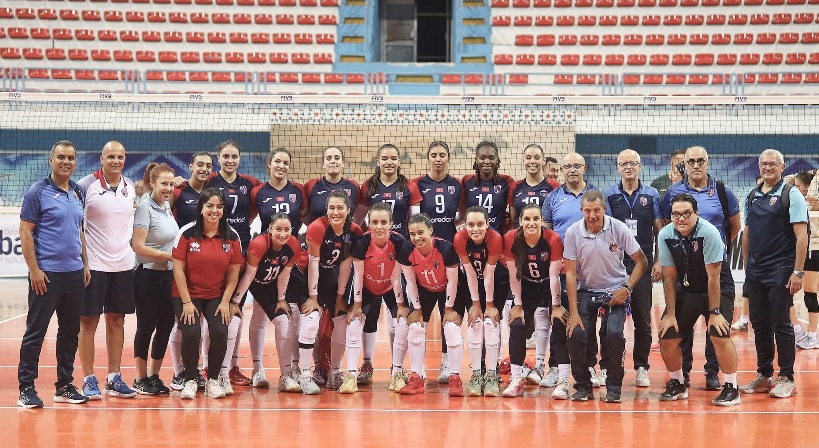  البطولة العربية للكرة الطائرة سيدات: فتيات النسائي بقرطاج يفزن على العيون الكويتي 