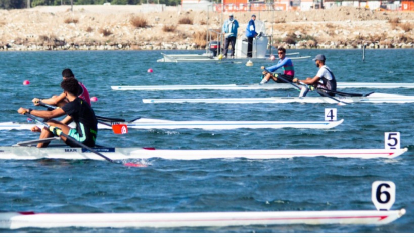 البطولة الافريقية للتجديف الشاطئي.. الثنائي  محمد الكريمي وايهاب لغوان يحرز الذهبية 