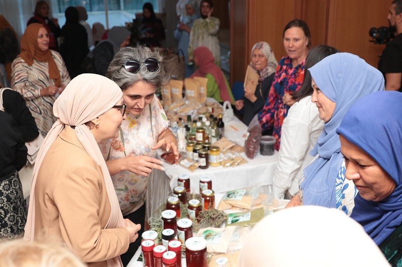 وزيرة الأسرة والمرأة والطفولة وكبار السن:   الوزارة اتجهت إلى تمويل مشاريع نسائية.. وخلق أربعين مجالًا للتسويق
