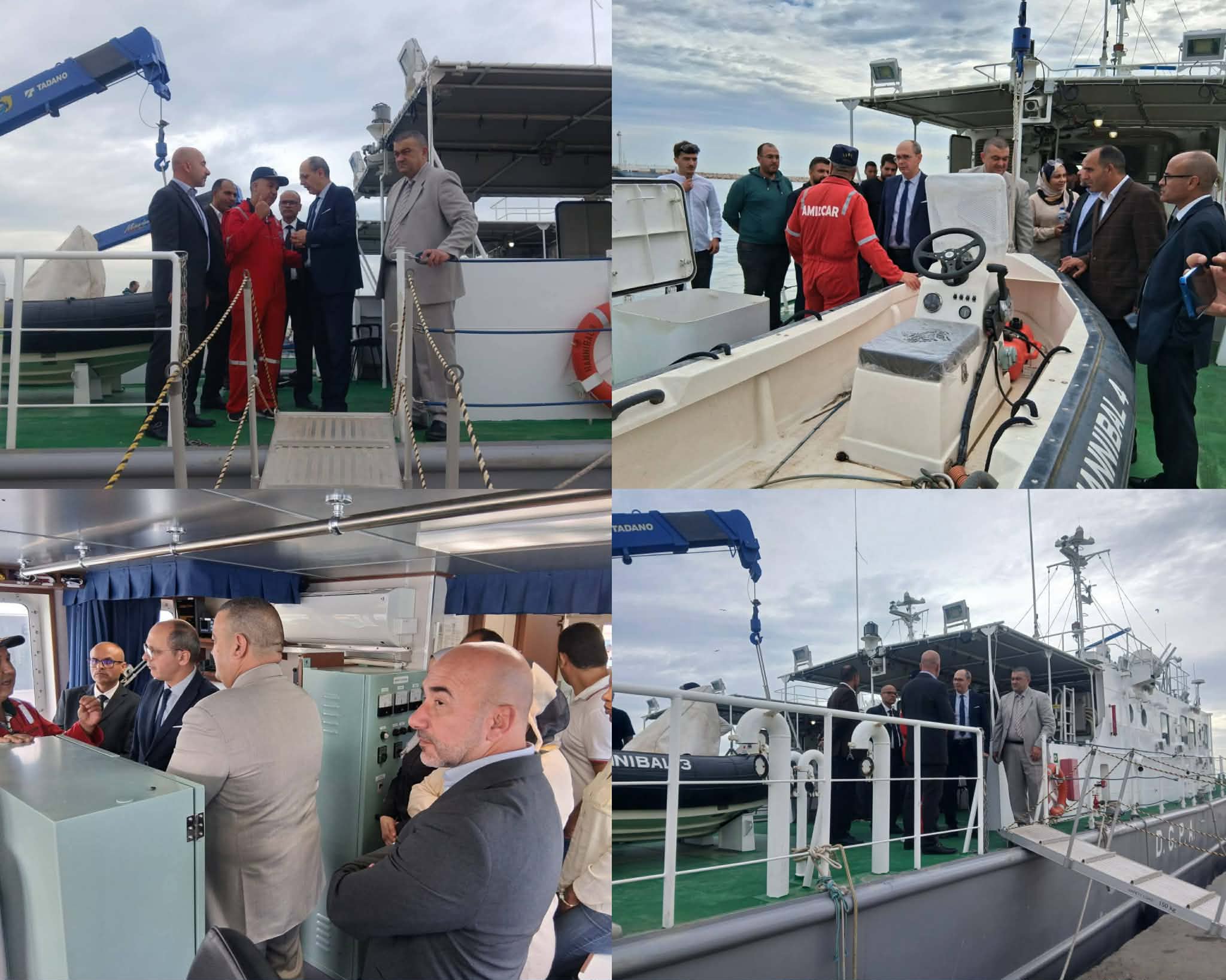 تعزيز مراقبة أنشطة الصيد البحري.. دخول السفينتين "حنبعل 3" و"حنبعل 4" حيّز الاستغلال الرسمي