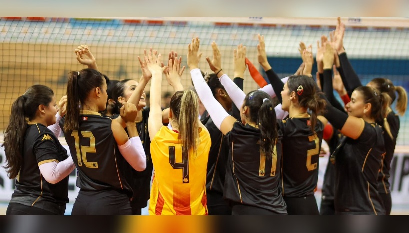 البطولة العربية للكرة الطائرة سيدات: الترجي يفوز على العيون الكويتي 
