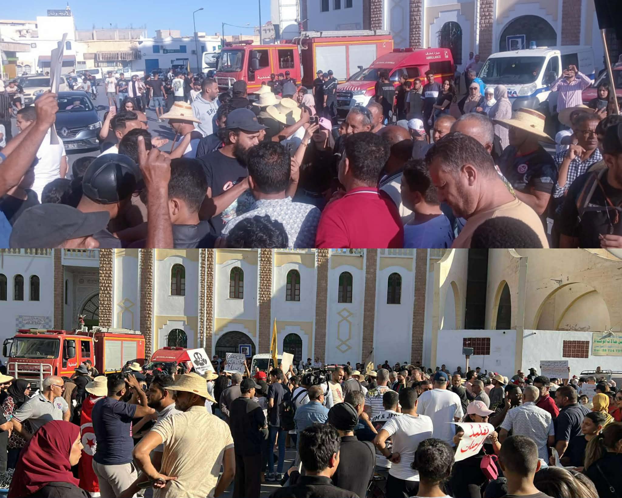  قابس.. مسيرة سلمية رفضا للتلوث