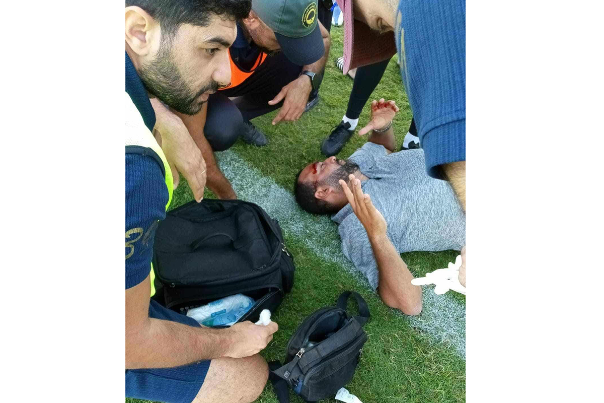 بسبب إصابة دربال: ايقاف مباراة "العكارة" و"القناويّة" 